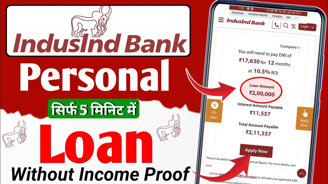 IndusInd Bank Personal Loan
