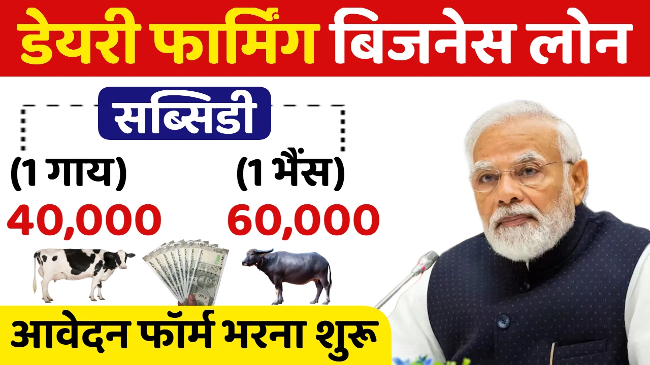 Dairy Farming Business Loan 2025