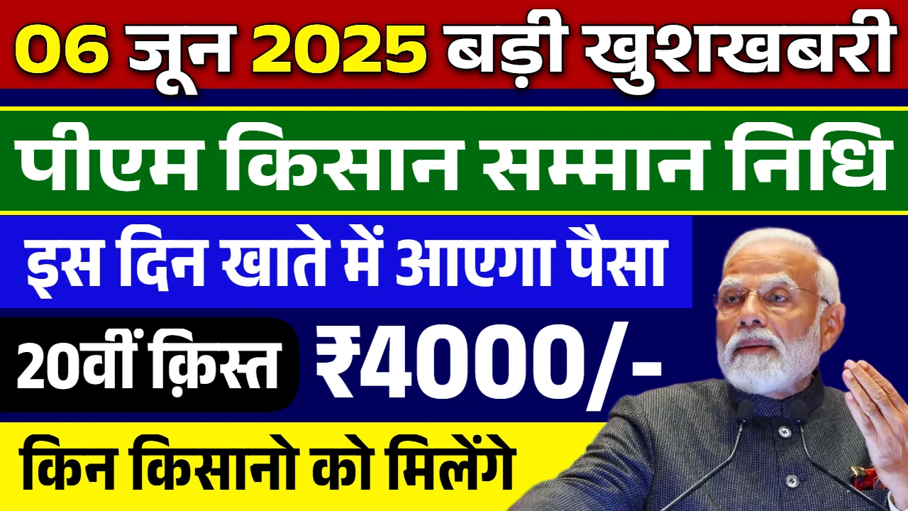 PM Kisan 20th Installment